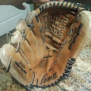 Rare Dudley Baseball Softball Spalding DSG5 12.5" Leather Left Hand Throw Glove